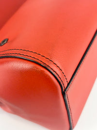 Cruise 2017 Monaco Red Leather Satchel
