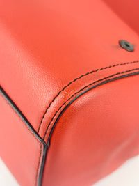 Cruise 2017 Monaco Red Leather Satchel