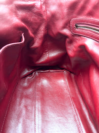 Gaufre Lambskin Cannage Delices Handbag