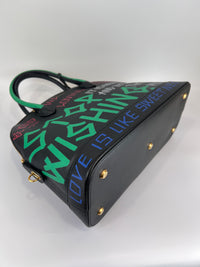 Graffiti Ville L Top Handle Bag