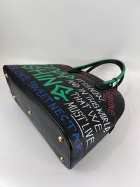 Graffiti Ville L Top Handle Bag
