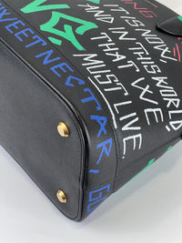 Graffiti Ville L Top Handle Bag
