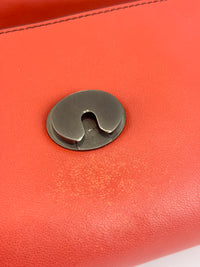 Cruise 2017 Monaco Red Leather Satchel