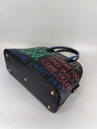 Graffiti Ville L Top Handle Bag