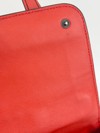 Cruise 2017 Monaco Red Leather Satchel