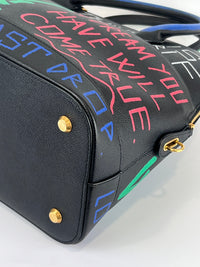 Graffiti Ville L Top Handle Bag
