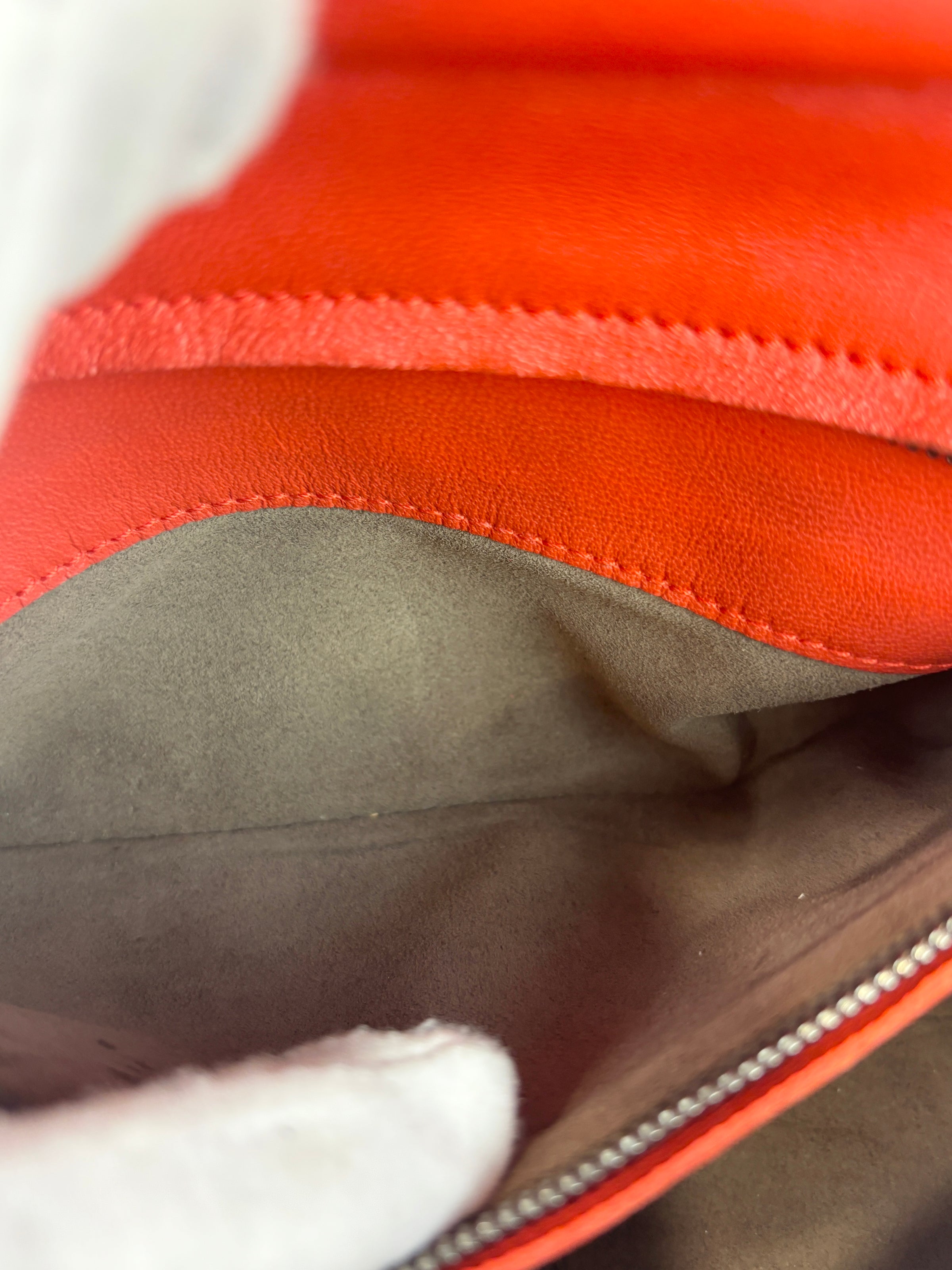 Cruise 2017 Monaco Red Leather Satchel