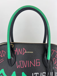 Graffiti Ville L Top Handle Bag