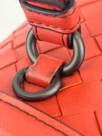Cruise 2017 Monaco Red Leather Satchel