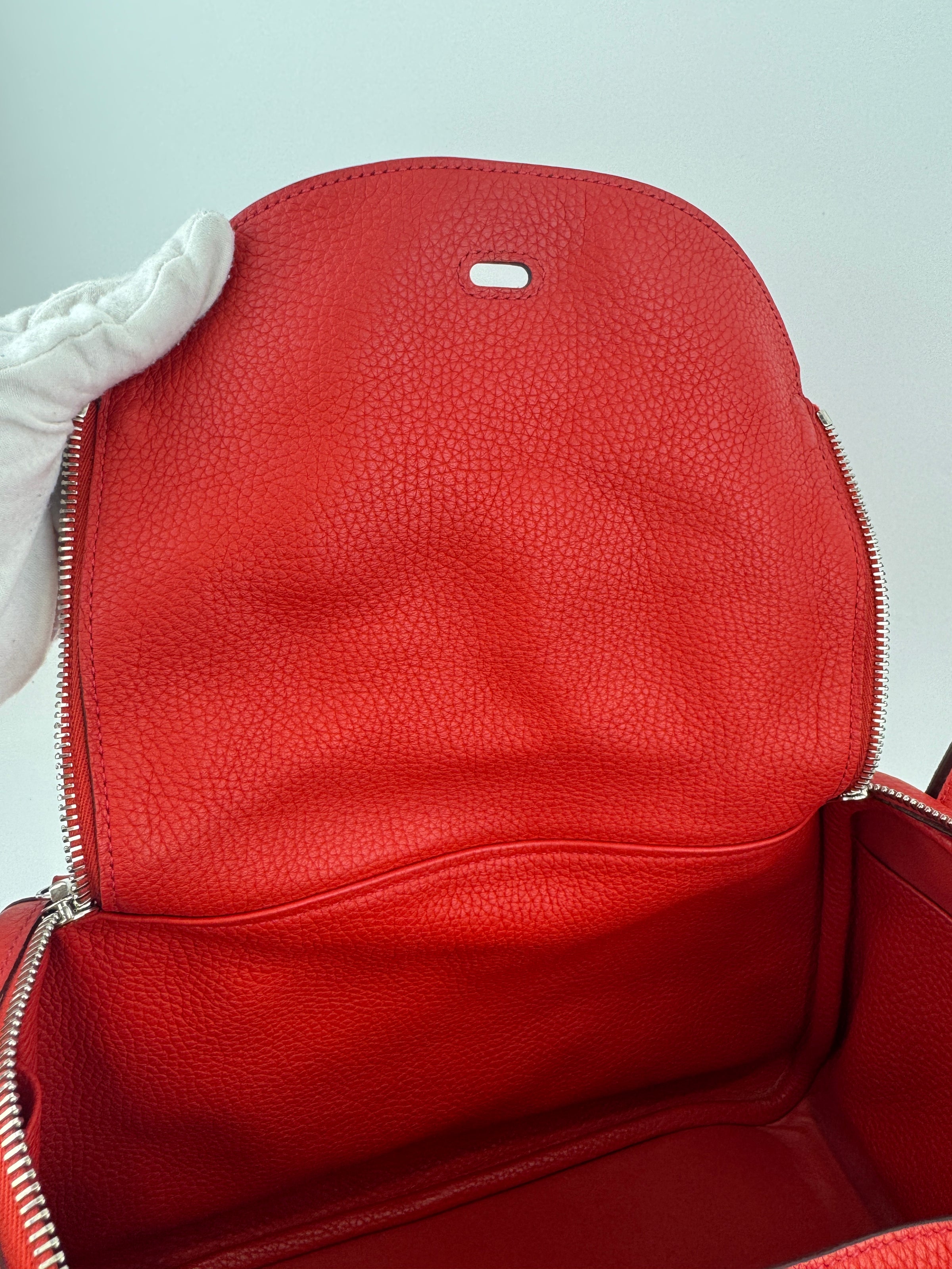 Lindy 30 Rouge Casaque Clemence PHW