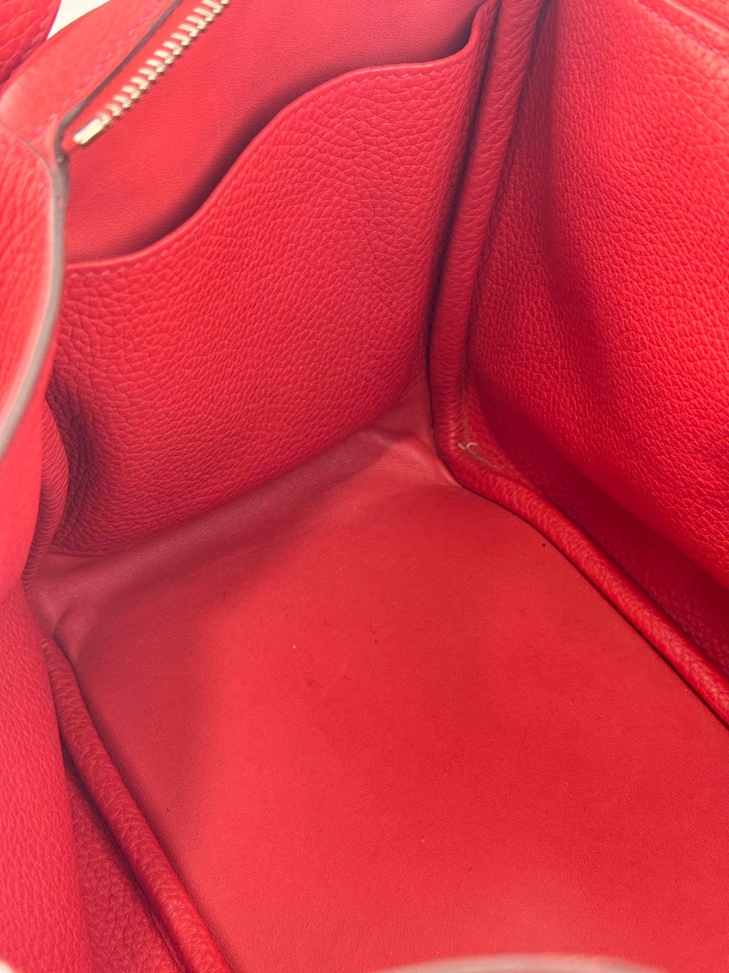 Lindy 30 Rouge Casaque Clemence PHW