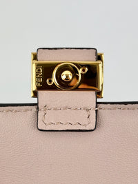 Nano Baguette Charm Nappa Matisse FF Embossed in Rosa Pink