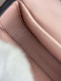Nano Baguette Charm Nappa Matisse FF Embossed in Rosa Pink