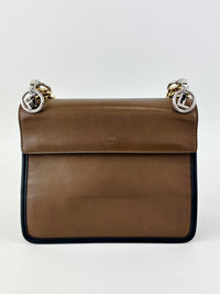 Small Kan I Shoulder Bag in Brown / Black