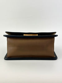 Small Kan I Shoulder Bag in Brown / Black