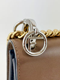 Small Kan I Shoulder Bag in Brown / Black