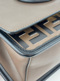 Small Kan I Shoulder Bag in Brown / Black