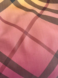 Raspberry Gradient Supernova Check Bilmore Tote Bag
