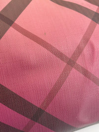 Raspberry Gradient Supernova Check Bilmore Tote Bag