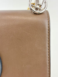 Small Kan I Shoulder Bag in Brown / Black