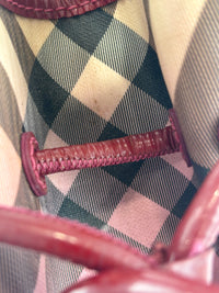 Raspberry Gradient Supernova Check Bilmore Tote Bag