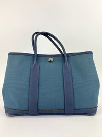 Garden Party 30 Toile Militaire Veau Negonda Bleu Brighton - Glampot