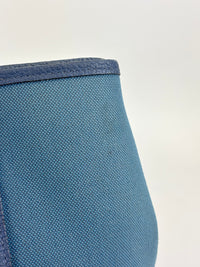 Garden Party 30 Toile Militaire Veau Negonda Bleu Brighton - Glampot