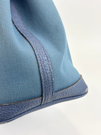 Garden Party 30 Toile Militaire Veau Negonda Bleu Brighton - Glampot