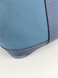 Garden Party 30 Toile Militaire Veau Negonda Bleu Brighton - Glampot