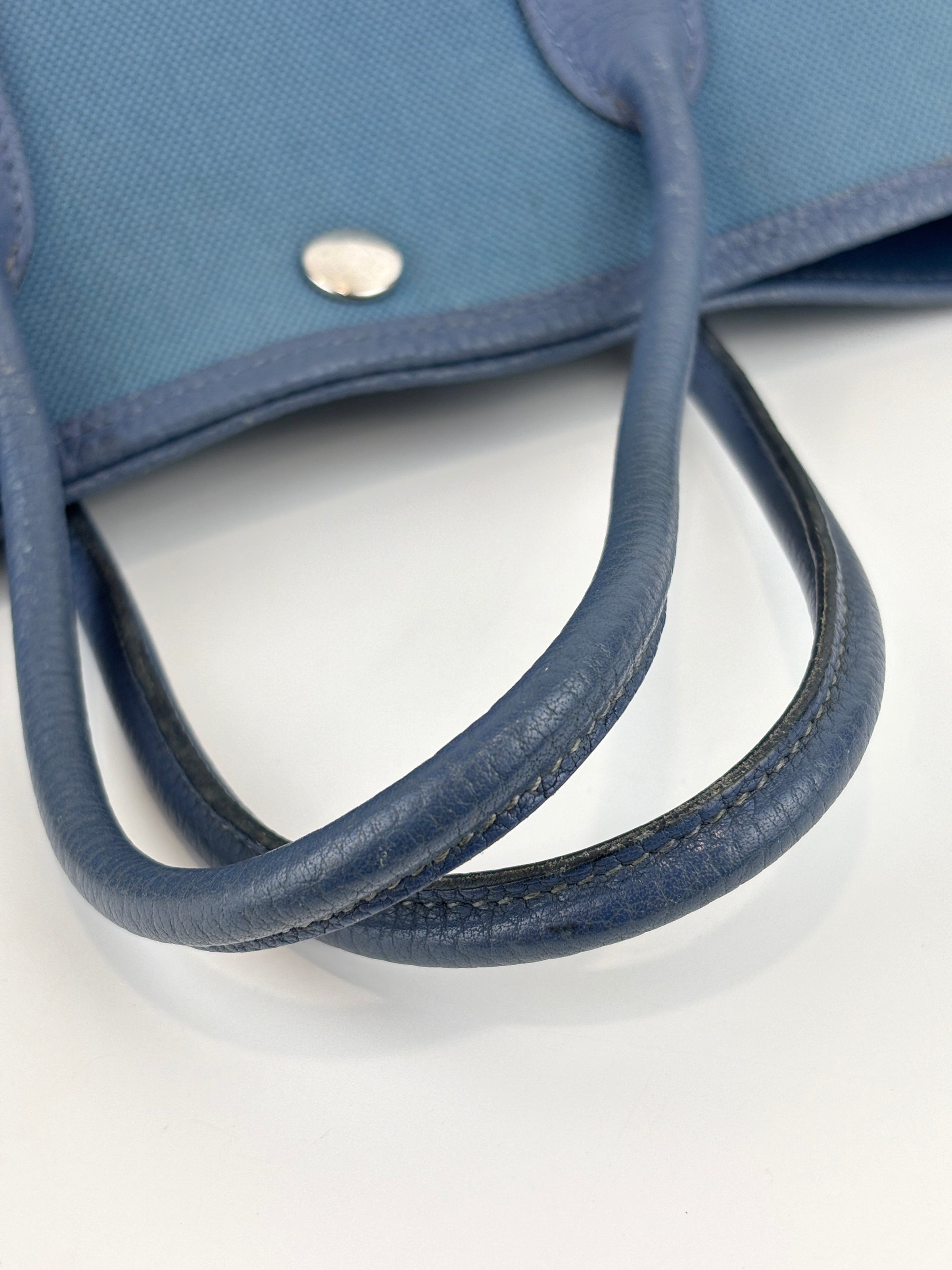 Garden Party 30 Toile Militaire Veau Negonda Bleu Brighton - Glampot