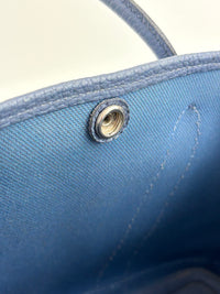 Garden Party 30 Toile Militaire Veau Negonda Bleu Brighton - Glampot