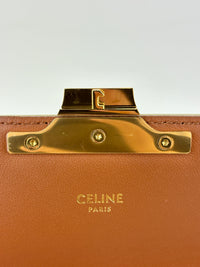Triomphe Shoulder Bag In Triomphe Canvas White