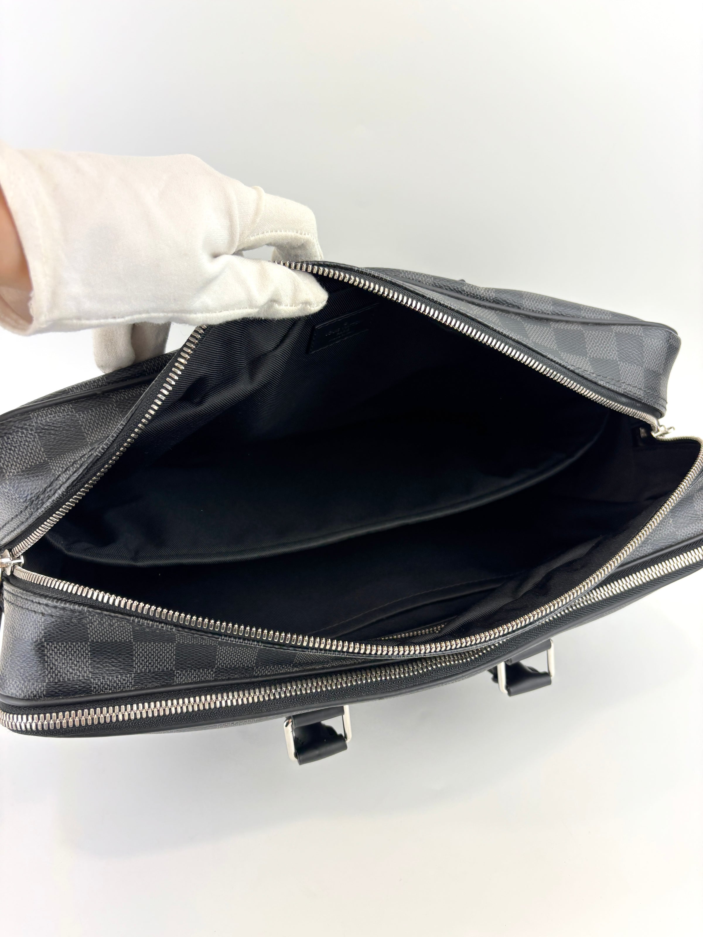 N4007 iCare Damier Graphite Canvas - Glampot