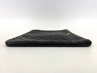 Medium O Case Clutch Chevron Crinkled Calfskin GHW