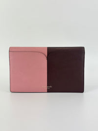 Nicola Bicolor Clutch Wallet