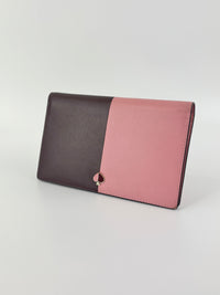 Nicola Bicolor Clutch Wallet