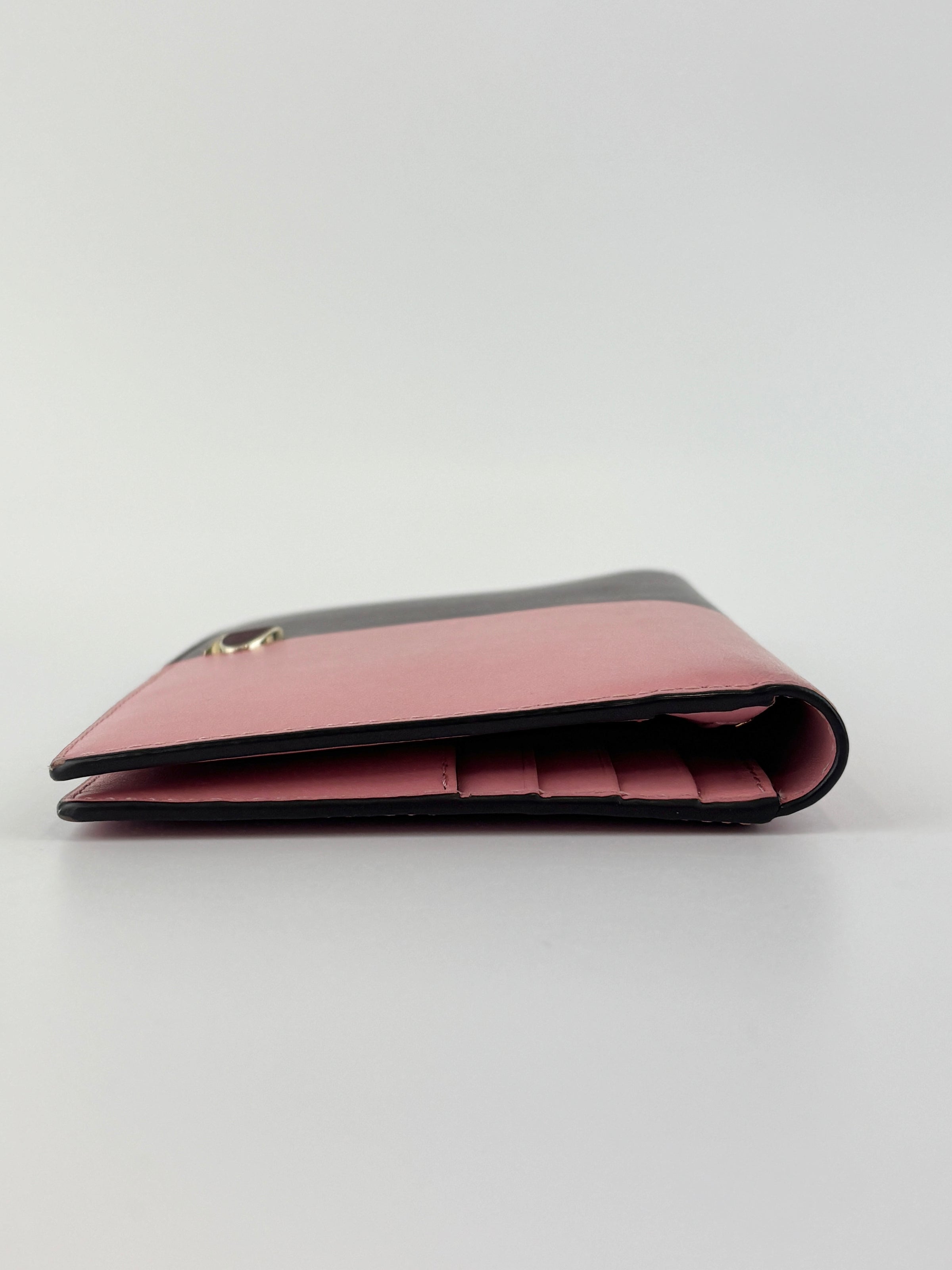 Nicola Bicolor Clutch Wallet