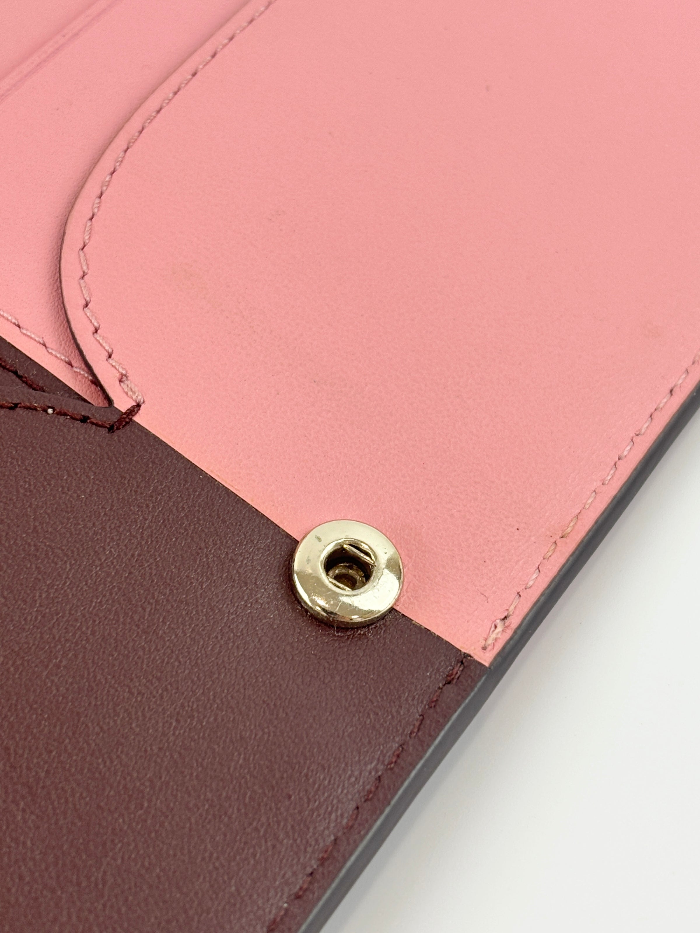 Nicola Bicolor Clutch Wallet
