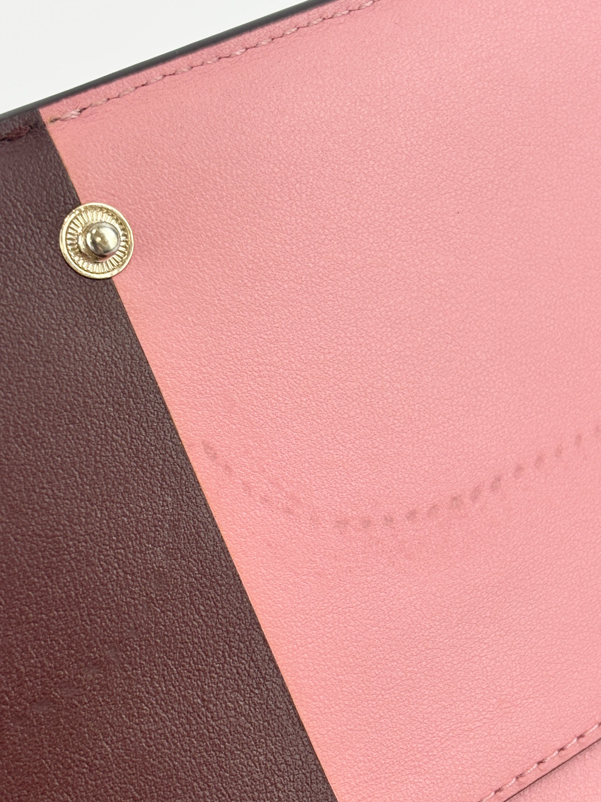 Nicola Bicolor Clutch Wallet