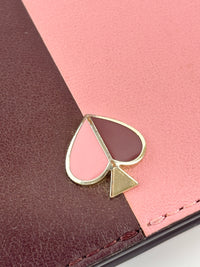 Nicola Bicolor Clutch Wallet