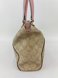 Prairie Satchel Crossbody Bag Light Khaki/Petal