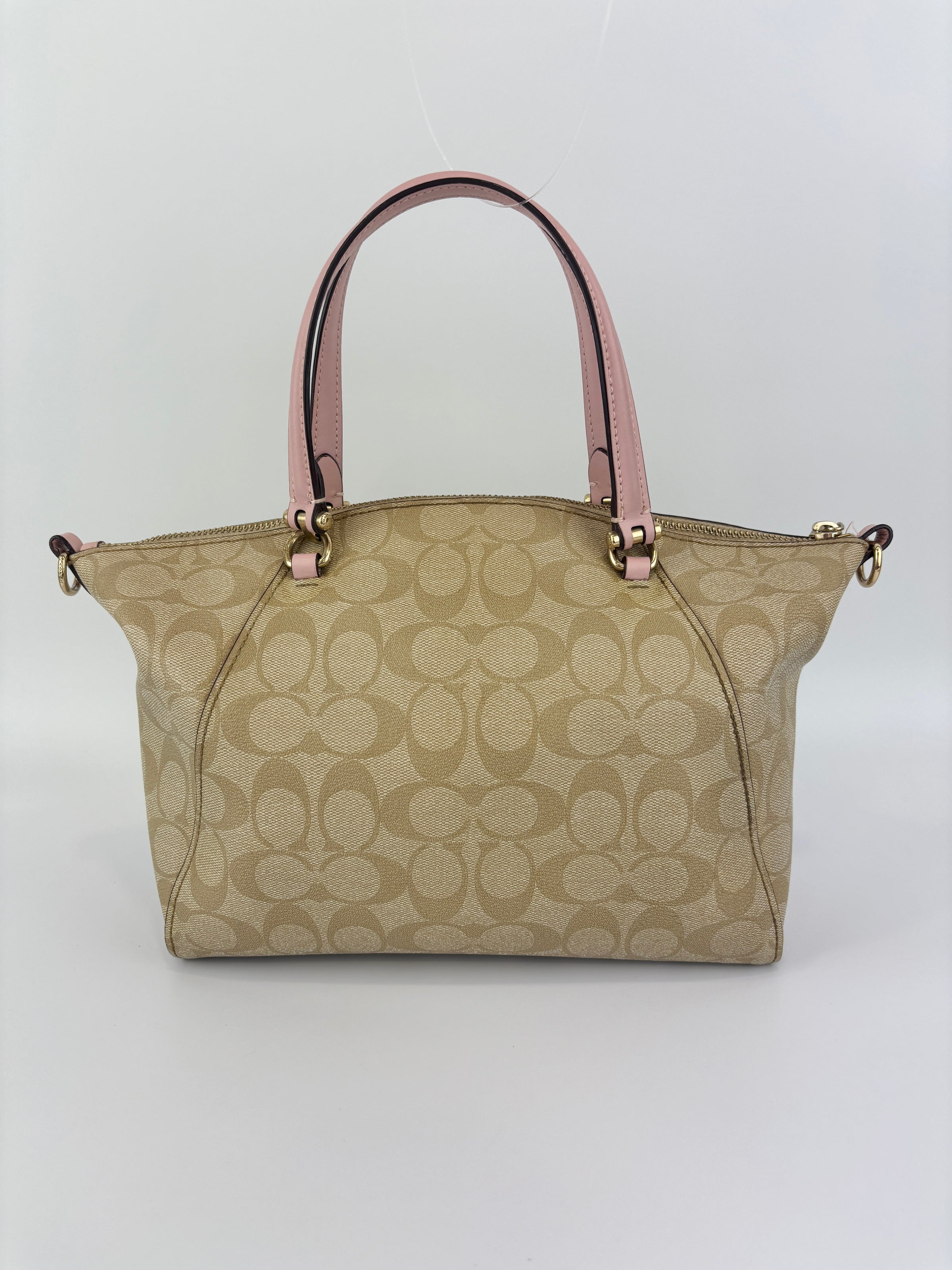 Prairie Satchel Crossbody Bag Light Khaki/Petal