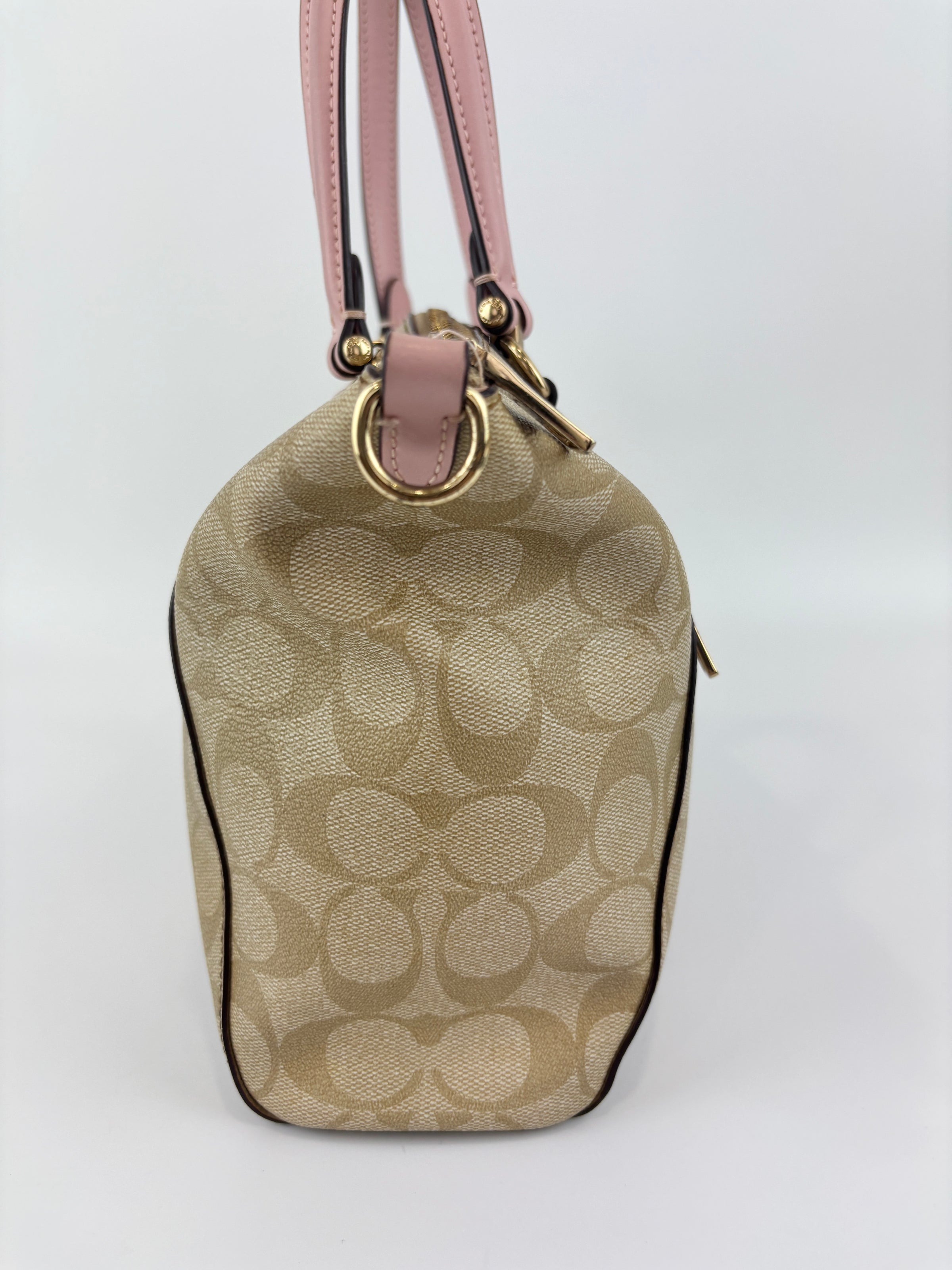 Prairie Satchel Crossbody Bag Light Khaki/Petal