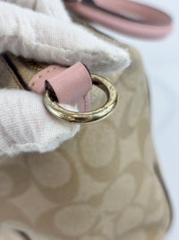 Prairie Satchel Crossbody Bag Light Khaki/Petal