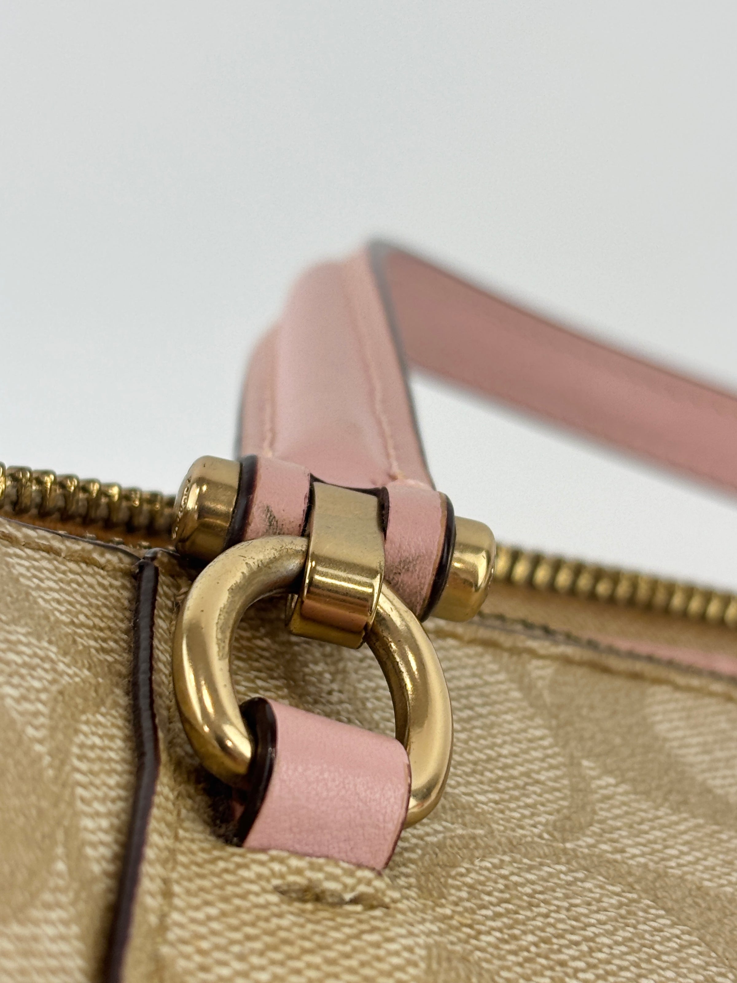 Prairie Satchel Crossbody Bag Light Khaki/Petal