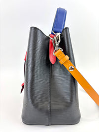 M52853 NeoNoe BB Bucket Bag Epi Noir Saffron (RFID)