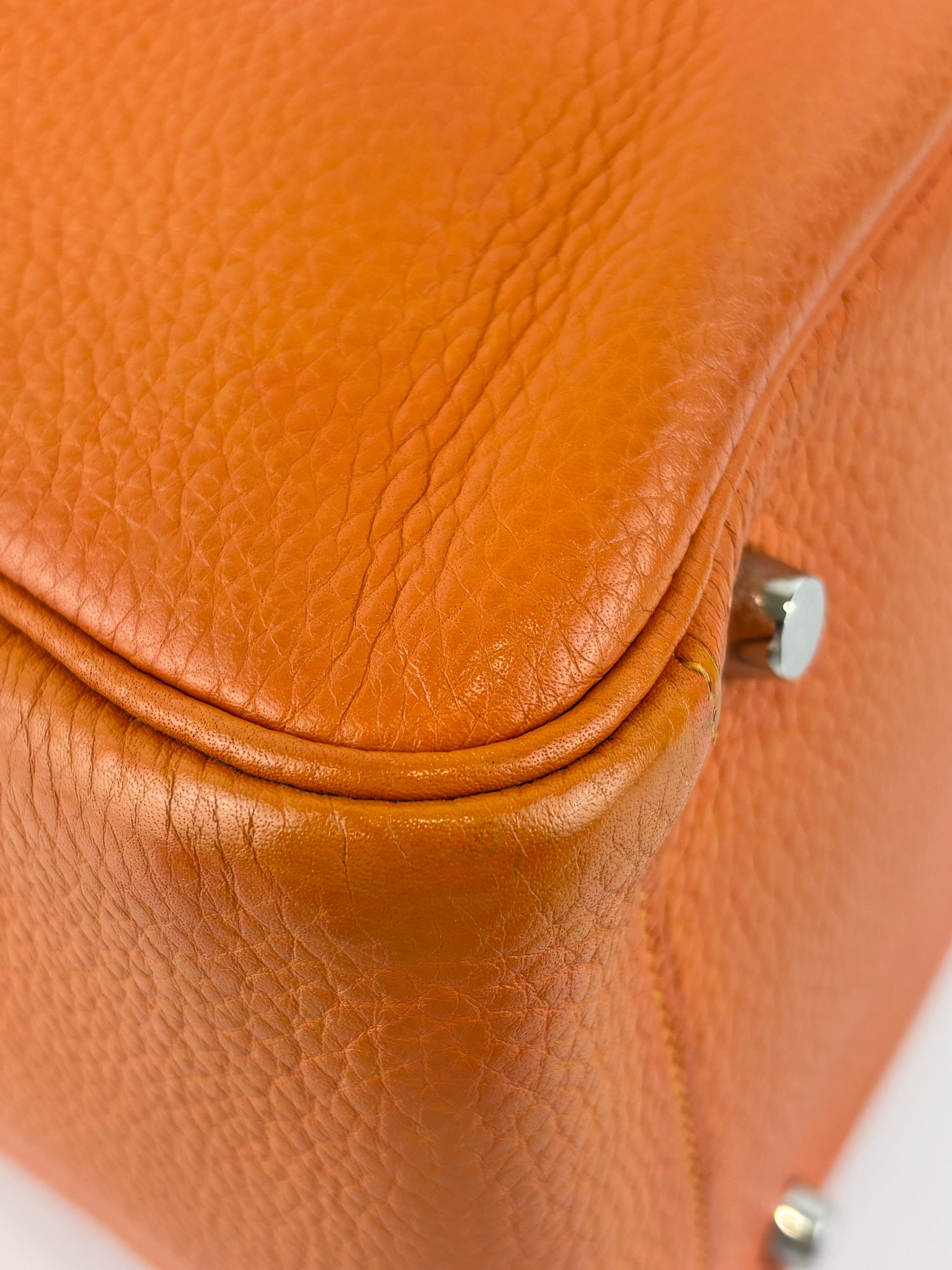 Lindy 30 Orange Clemence / Moutarde PHW