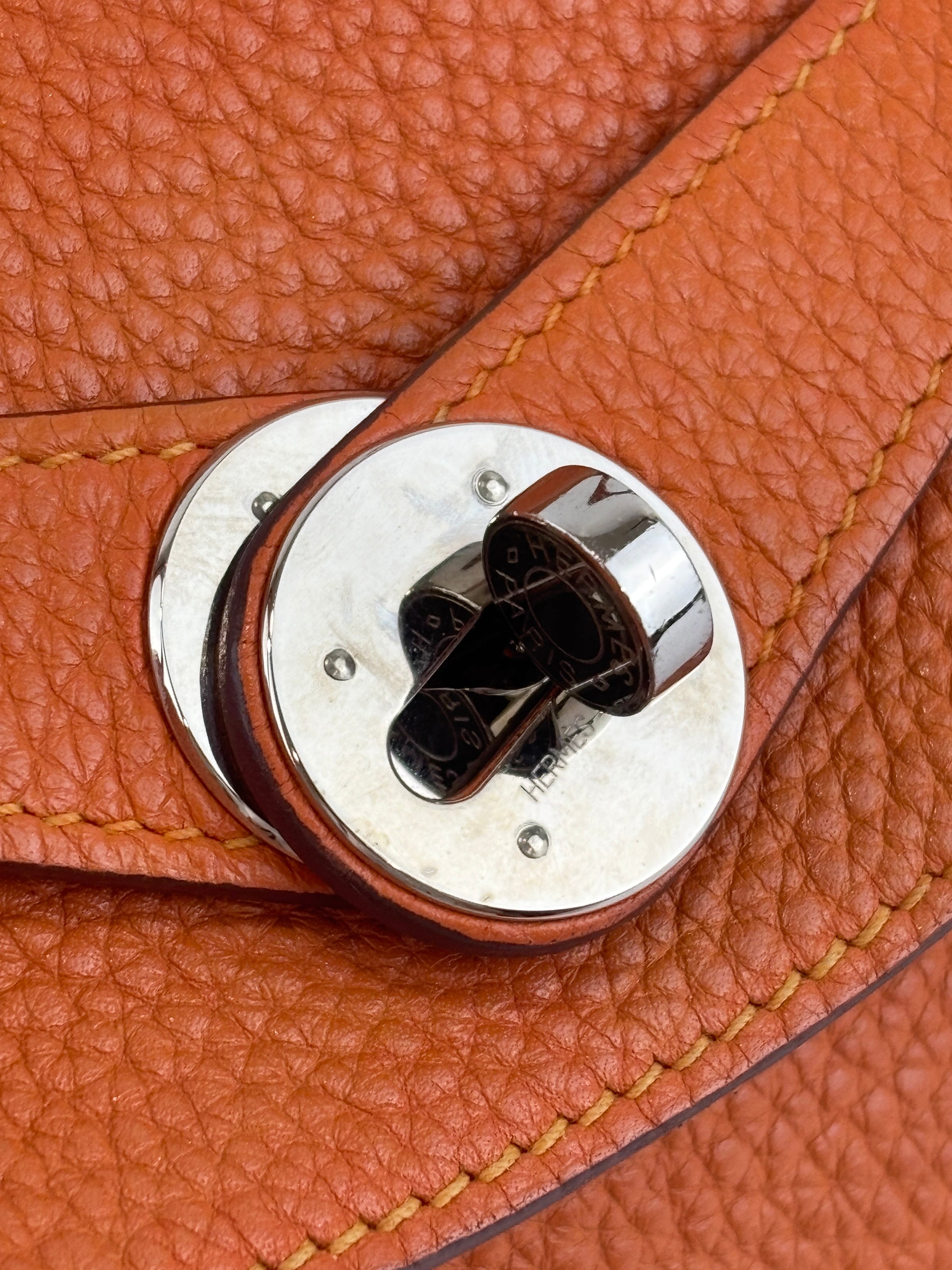 Lindy 30 Orange Clemence / Moutarde PHW