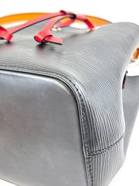 M52853 NeoNoe BB Bucket Bag Epi Noir Saffron (RFID)