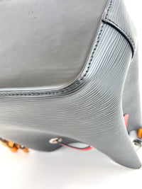 M52853 NeoNoe BB Bucket Bag Epi Noir Saffron (RFID)